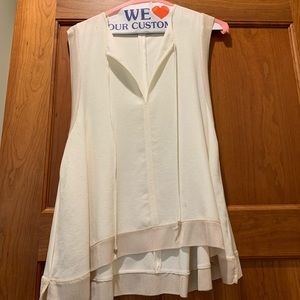 Zara white blouse